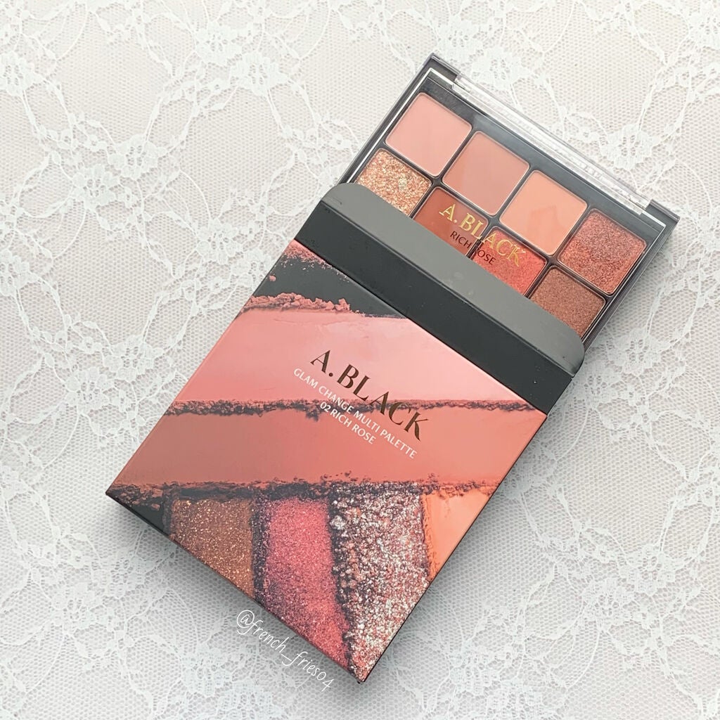 グラムチェンジマルチパレット/A.BLACK/マルチパレットを使ったクチコミ(2枚目)