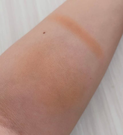 メルティング パウダー ブラッシュ/SUQQU/パウダーチークを使ったクチコミ(6枚目)