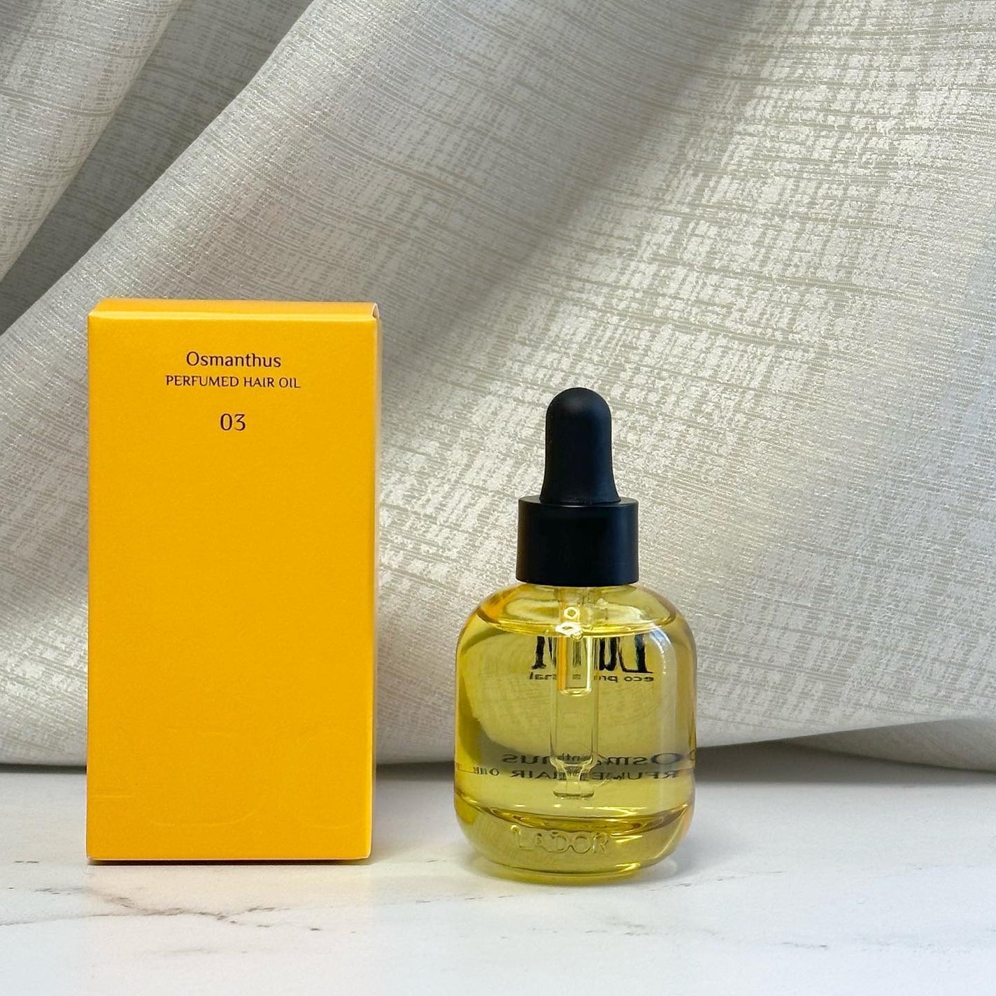 パフュームヘアオイル オスマンサス/La'dor/ヘアオイルを使ったクチコミ(1枚目)