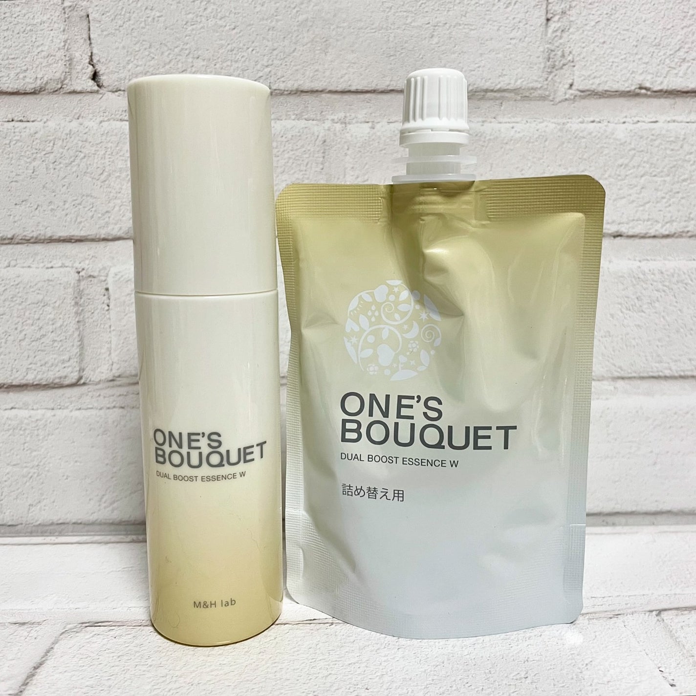 ONE’S BOUQUET(ワンズブーケ デュアルブーストエッセンス W)/M&Hラボ/美容液を使ったクチコミ(1枚目)
