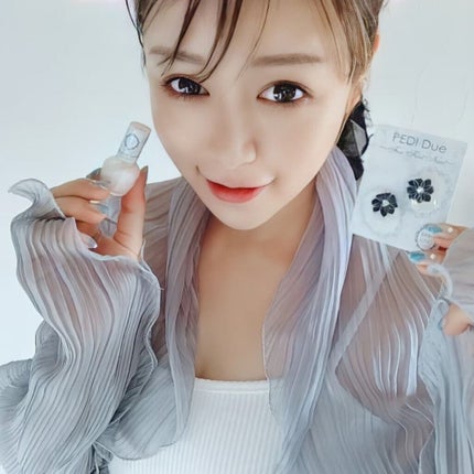 ワンタッチネイルペディdue/babyjuno/ネイルシールを使ったクチコミ(10枚目)