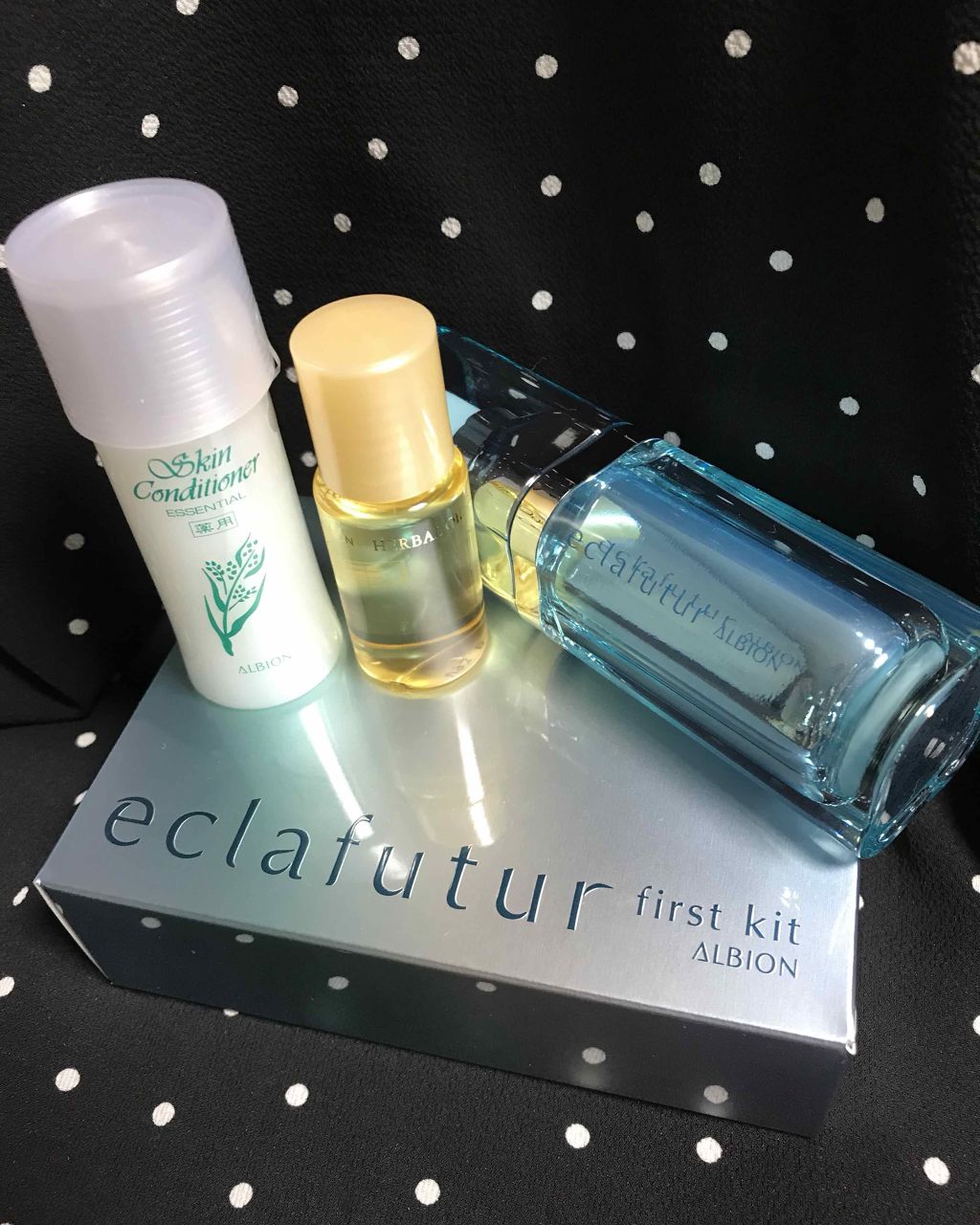 エクラフチュールd ファーストキット/ALBION/スキンケアキットを使ったクチコミ(1枚目)