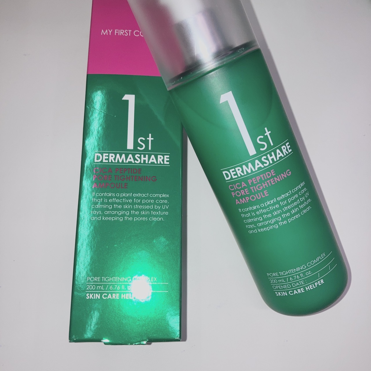 1st CICAペプチドボアタイトニングセラム/DERMASHARE/美容液を使ったクチコミ（3枚目）