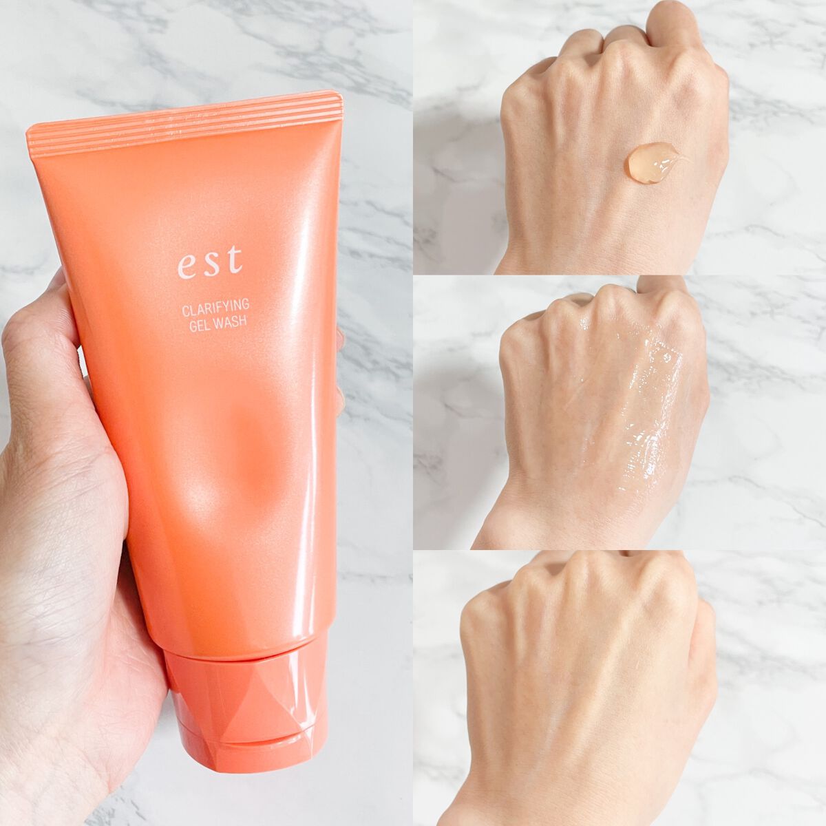 エスト クラリファイイング ジェル ウォッシュ/est/その他洗顔料を使ったクチコミ（3枚目）