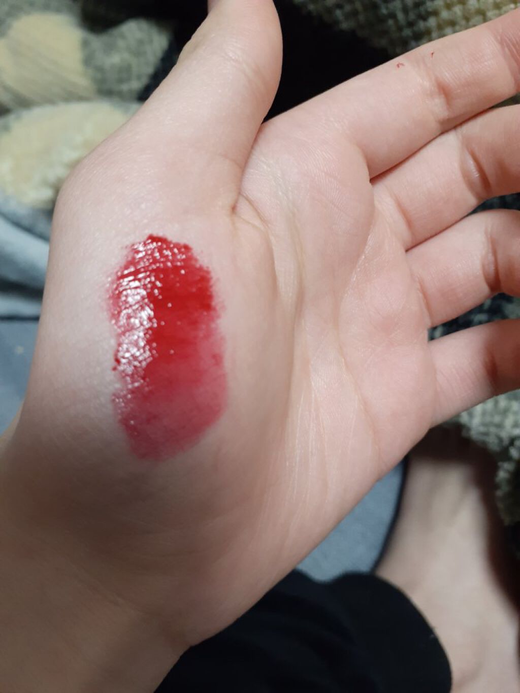 ジューシーラスティングティント/rom&nd/リップティントを使ったクチコミ(2枚目)