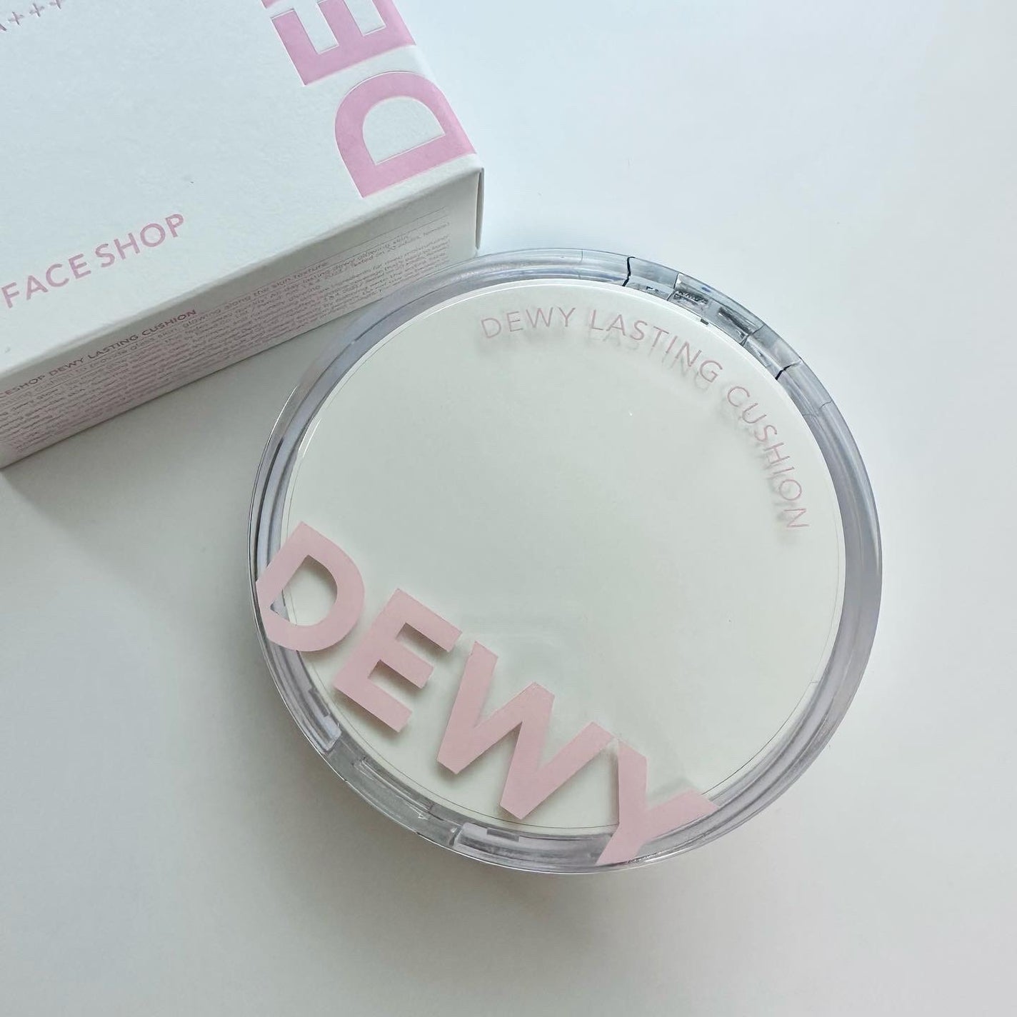 デューイーラスティングクッション/THE FACE SHOP/クッションファンデーションを使ったクチコミ(4枚目)