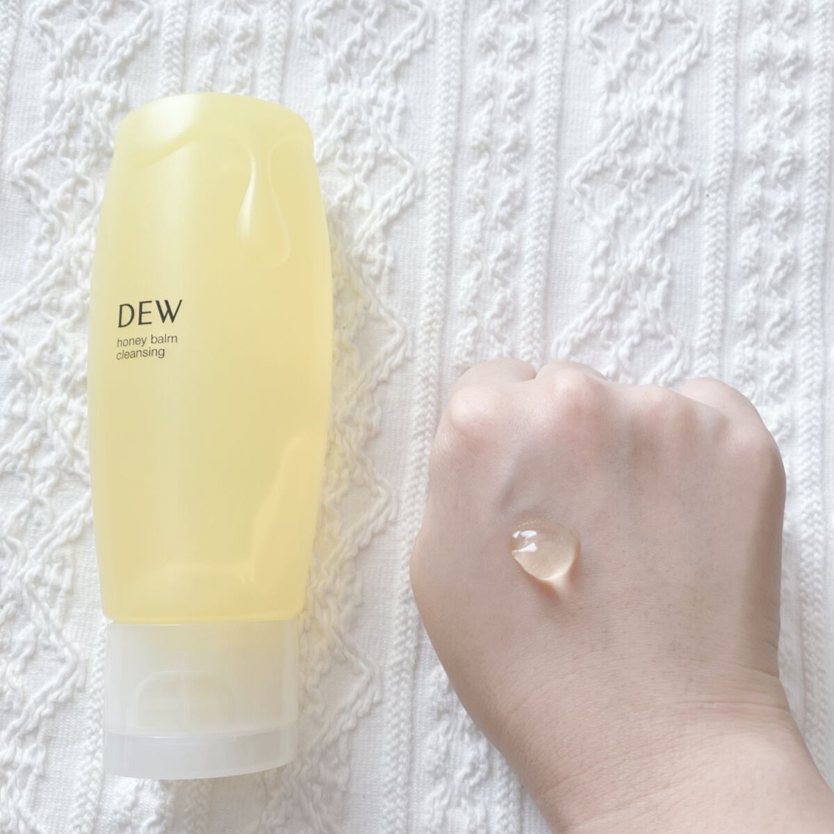 ハニーバームクレンジング/DEW/クレンジングバームを使ったクチコミ（2枚目）