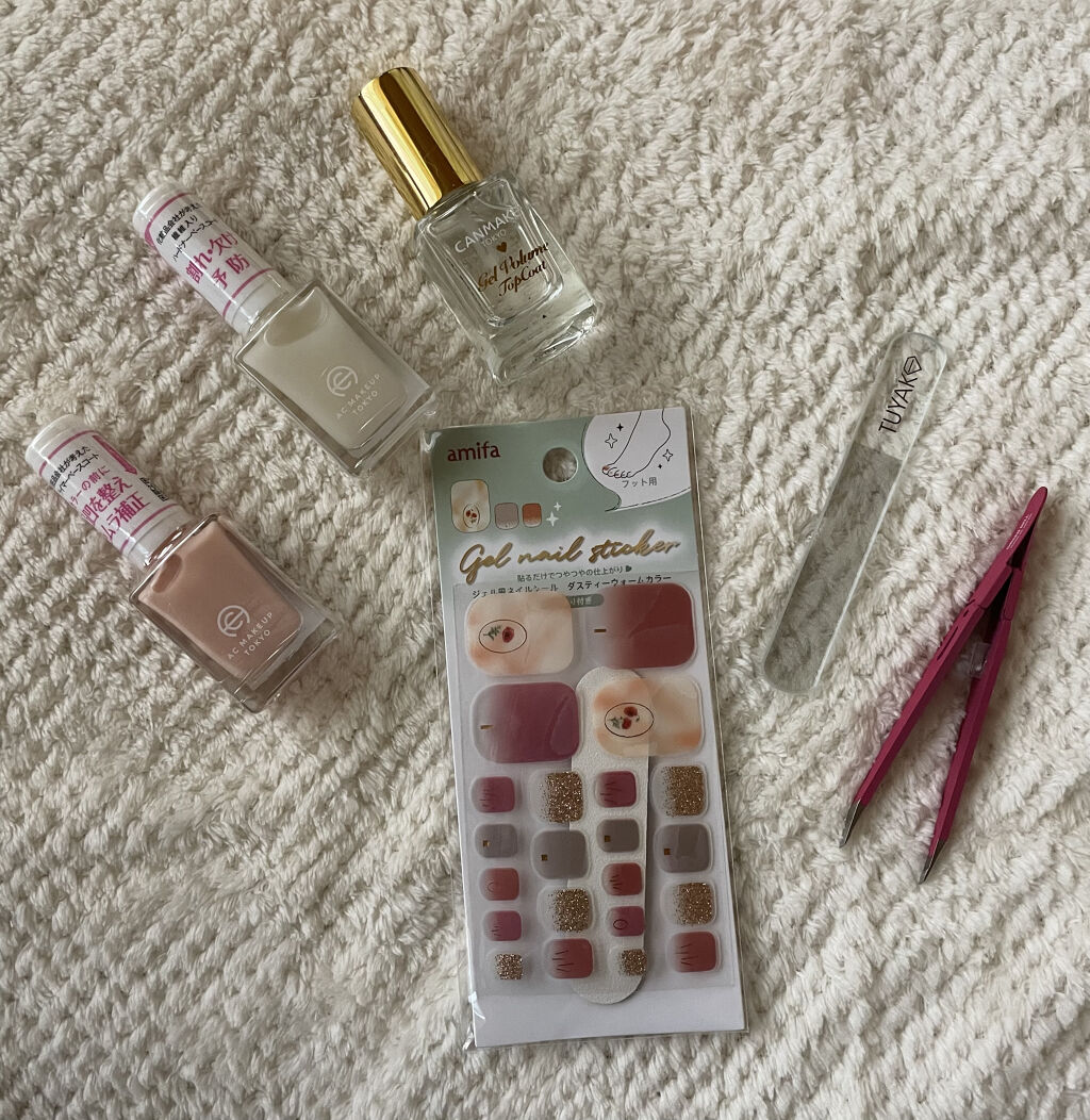 ジェルボリュームトップコート/キャンメイク/ネイルトップコートを使ったクチコミ（1枚目）
