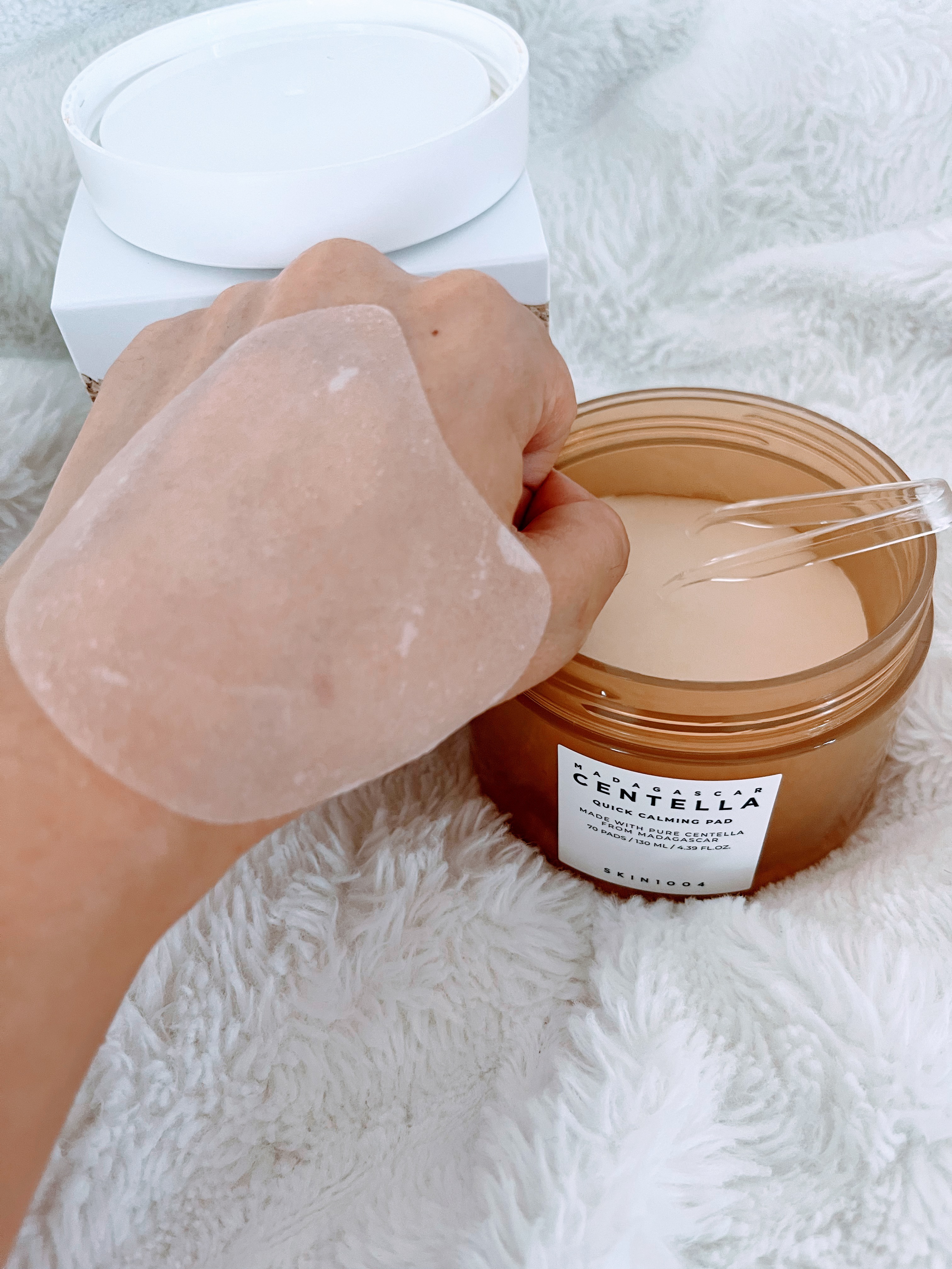 センテラ クイックカーミングパッド/SKIN1004/トナーパッドを使ったクチコミ（2枚目）