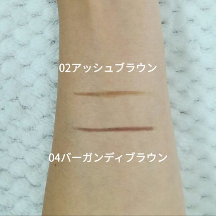 スリムスケッチアイブロウペンシル/U R GLAM/アイブロウペンシルを使ったクチコミ(4枚目)