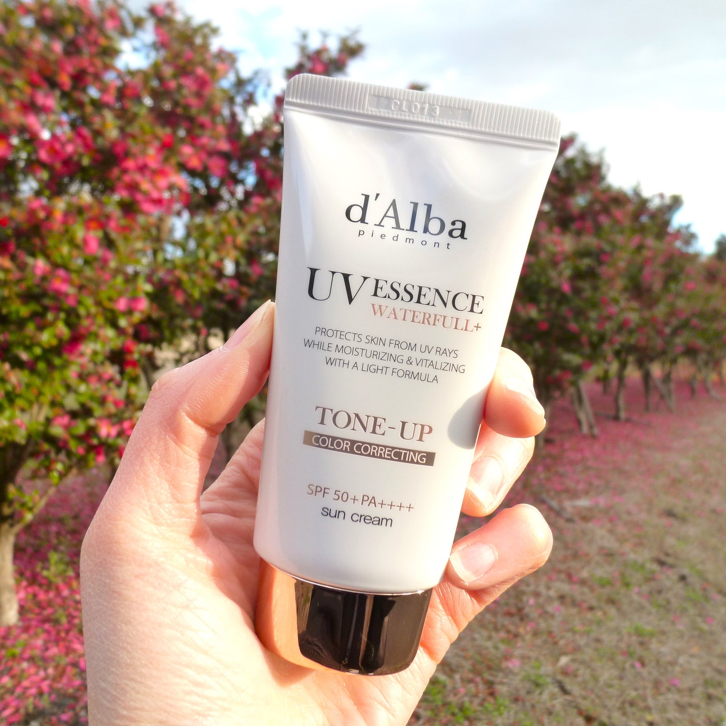 ウォータフルトーンアップサンクリーム/ダルバ/日焼け止めクリームを使ったクチコミ(1枚目)