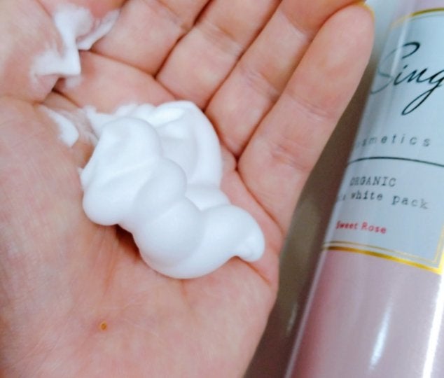 オーガニック炭酸ホワイトパック/Sing/洗い流すパック・マスクを使ったクチコミ(1枚目)