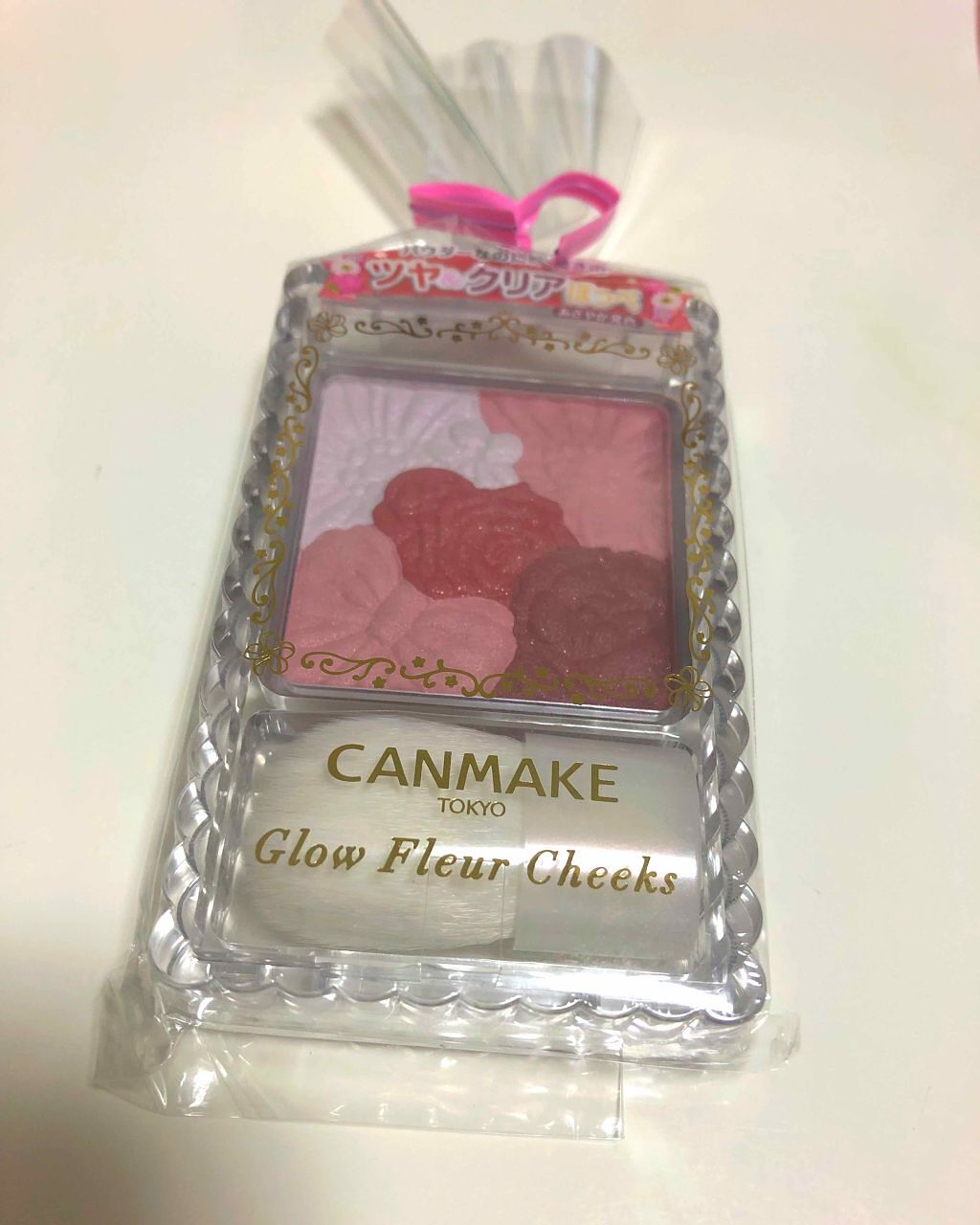 グロウフルールチークス/キャンメイク/パウダーチークを使ったクチコミ(1枚目)