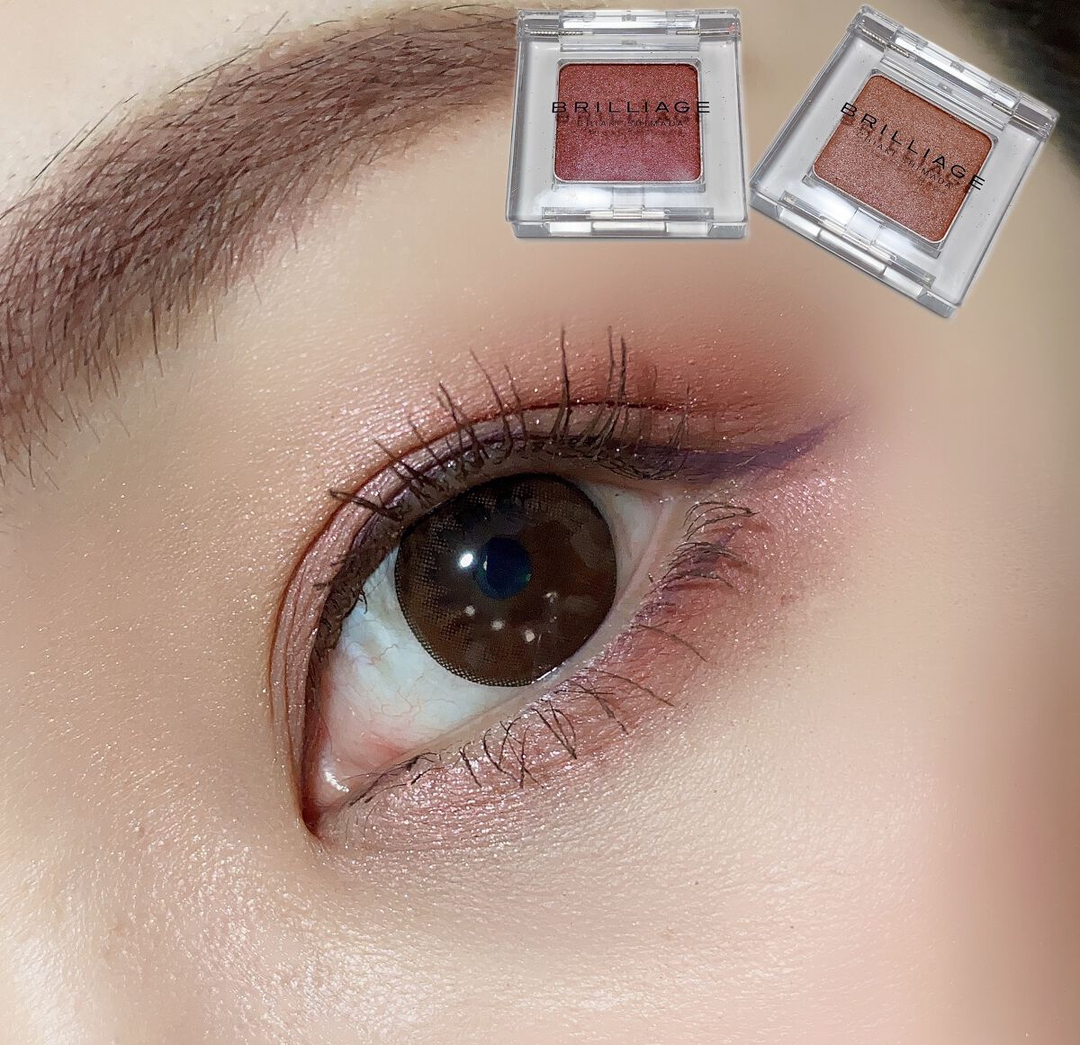 ホリデーコレクション2022/ブリリアージュ/メイクアップキットを使ったクチコミ(5枚目)