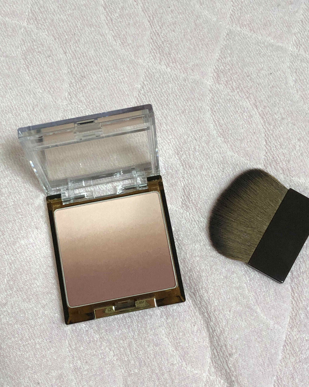 オーラティック ブラッシュ/excel/パウダーチークを使ったクチコミ（3枚目）