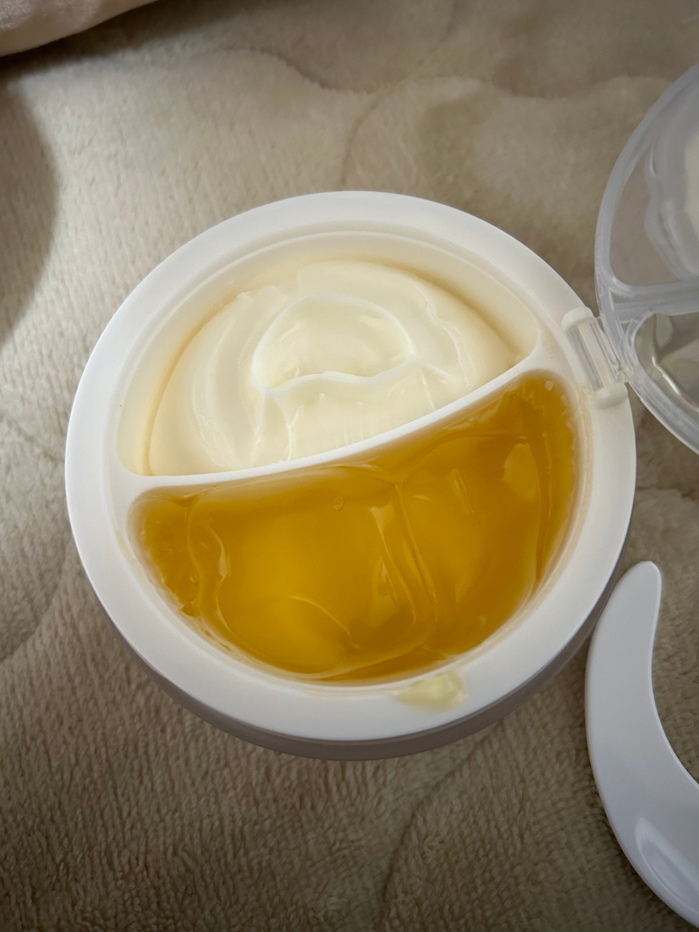 ホワイトトリュフダブルセラムアンドクリーム/ダルバ/フェイスクリームを使ったクチコミ(8枚目)