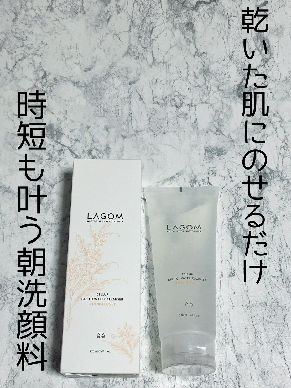 ジェルトゥウォーター クレンザー (MI)/LAGOM /その他洗顔料を使ったクチコミ（1枚目）