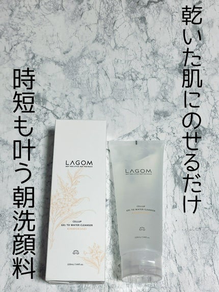 ジェルトゥウォーター クレンザー (MI)/LAGOM /その他洗顔料を使ったクチコミ(1枚目)