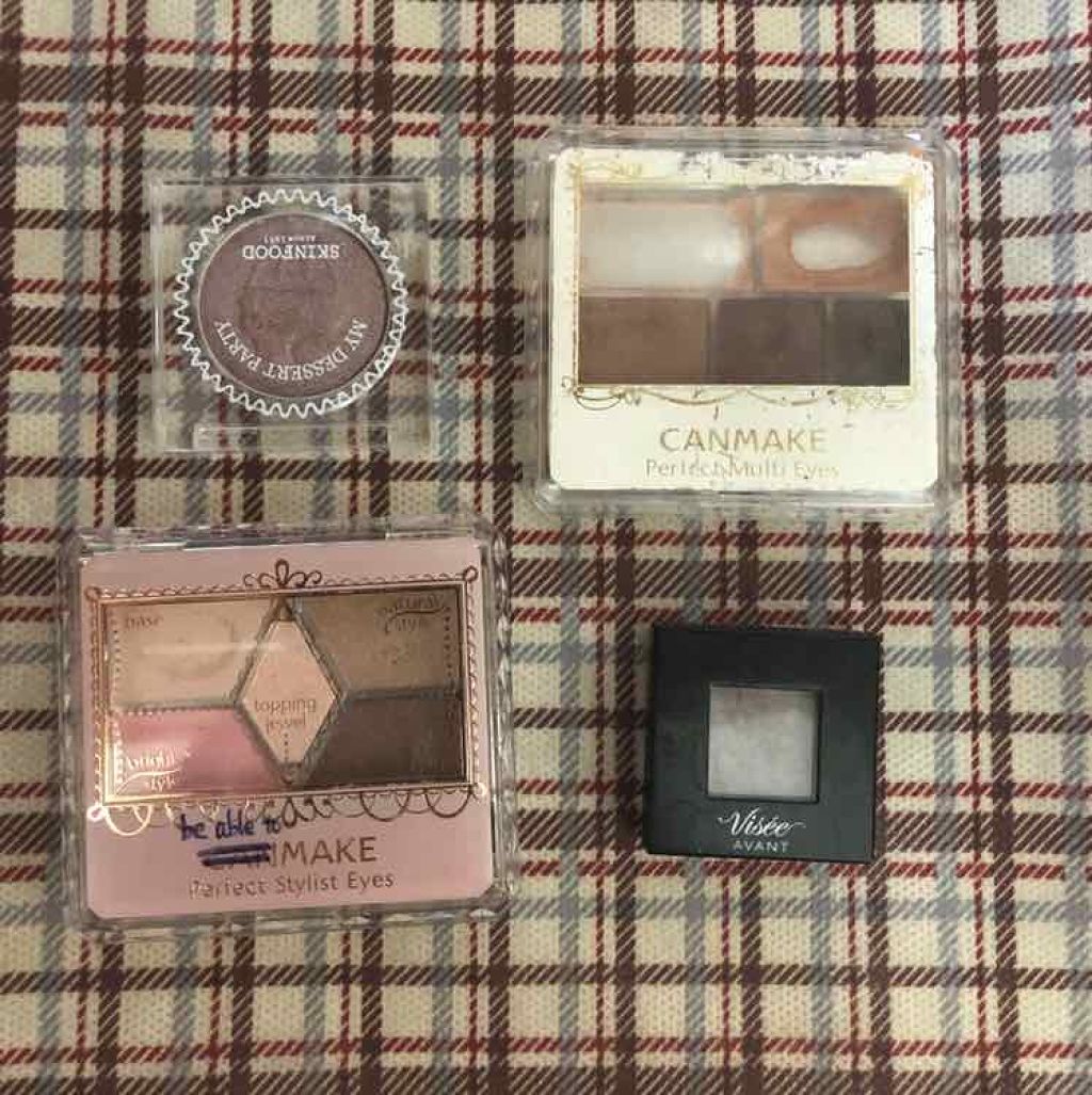 マイデザート パーティ アイシャドウ/SKINFOOD/単色アイシャドウを使ったクチコミ（2枚目）