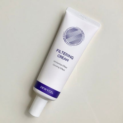 フィルタリングクリーム/DEWYCEL/日焼け止めクリームを使ったクチコミ(1枚目)