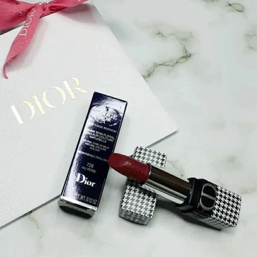 ルージュ ディオール バーム 728 ニュ ローズ サテン <ニュー ルック エディション>（生産終了）/Dior/リップケア・リップクリームの画像