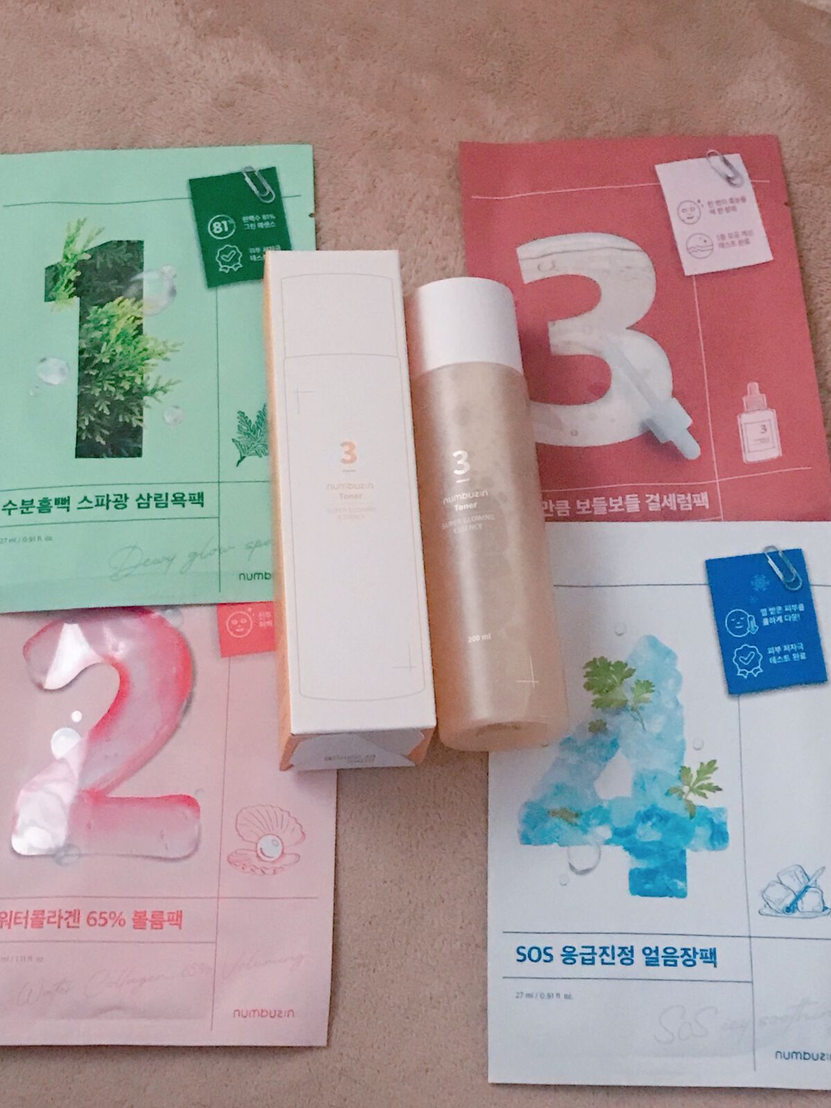 2番 乳液一本もちもち保湿シートマスク/numbuzin/シートマスク・パックを使ったクチコミ（1枚目）