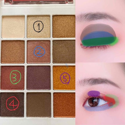 ディアダイアリー・サンセットキス/KISS NEW YORK/アイシャドウパレットを使ったクチコミ(4枚目)