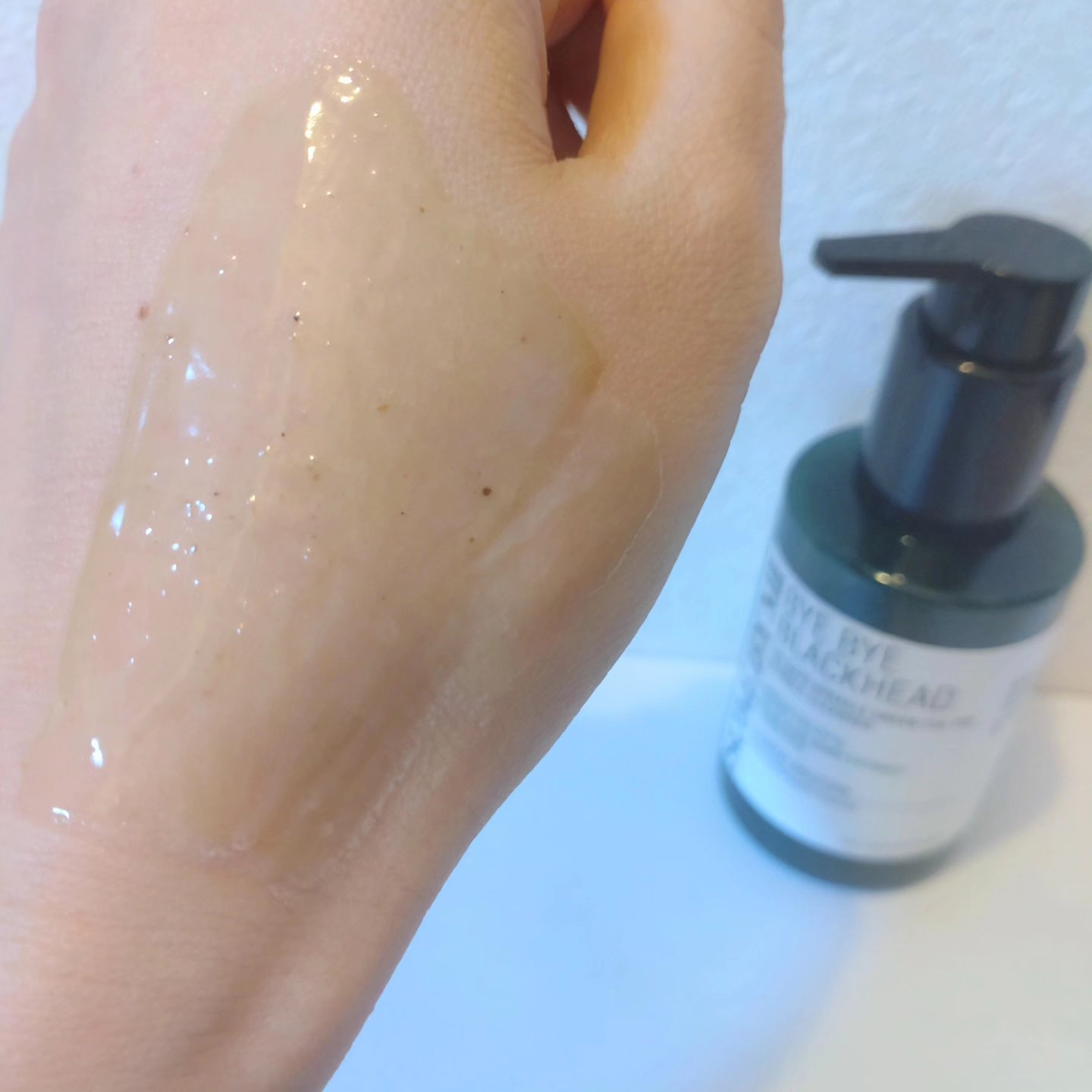 バイバイブラックヘッド グリーンティートックスバブルクレンザー/SOME BY MI/スクラブ・ゴマージュを使ったクチコミ（3枚目）