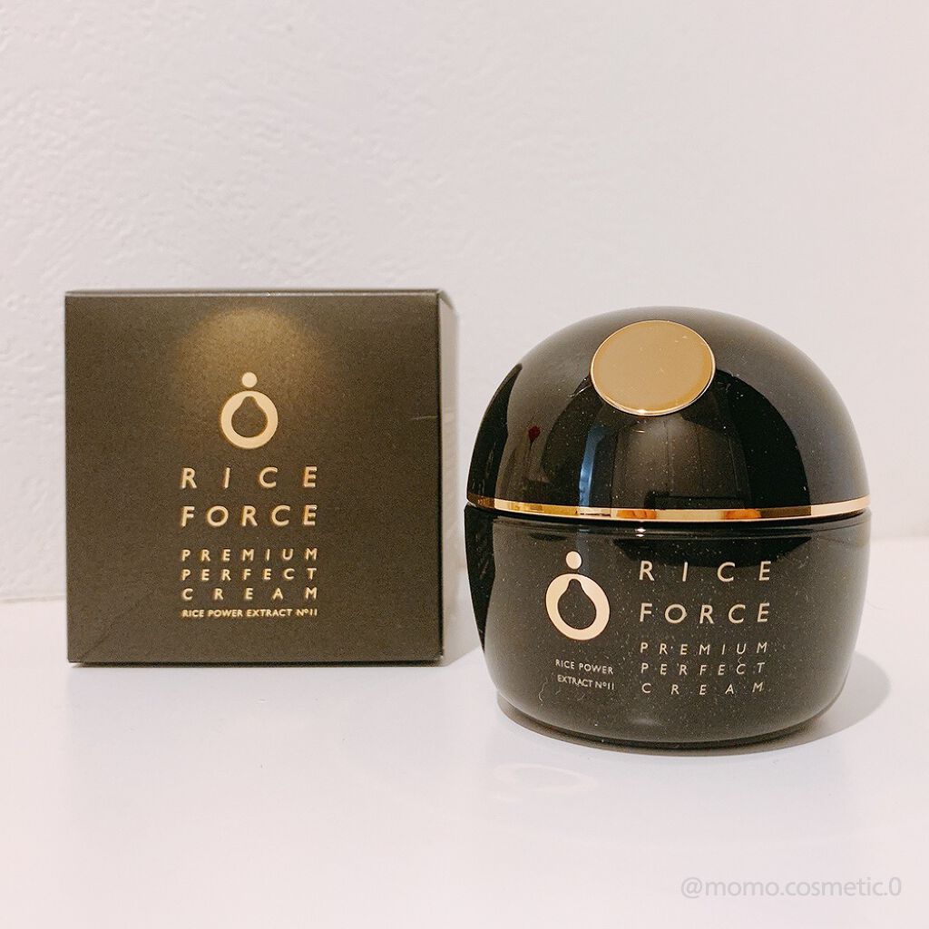 プレミアムパーフェクトクリーム/ライスフォース/フェイスクリームを使ったクチコミ（1枚目）