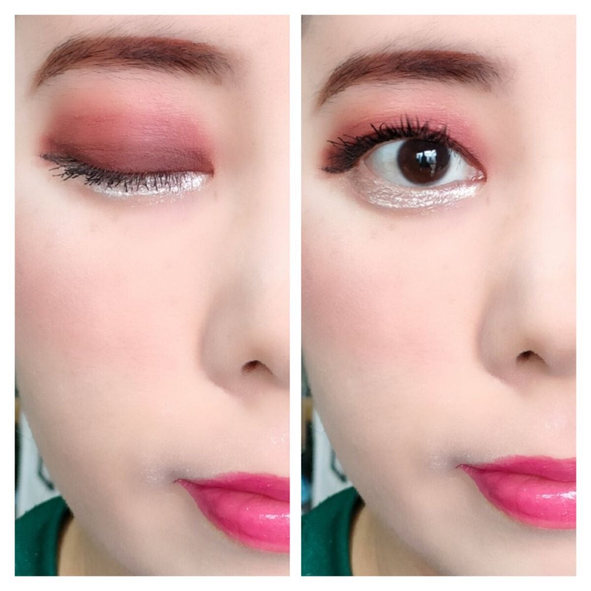 限定 リアルラスティング グリッターシャドウ/K-パレット/単色アイシャドウを使ったクチコミ(5枚目)