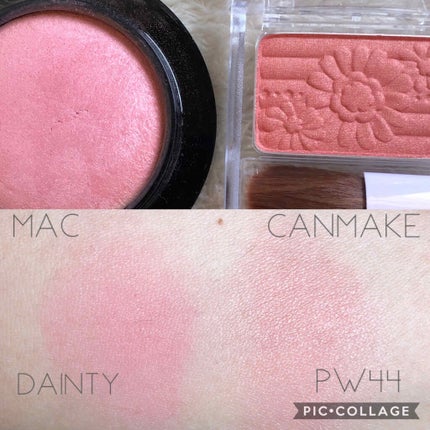 【旧品】パウダーチークス/キャンメイク/パウダーチークを使ったクチコミ(2枚目)