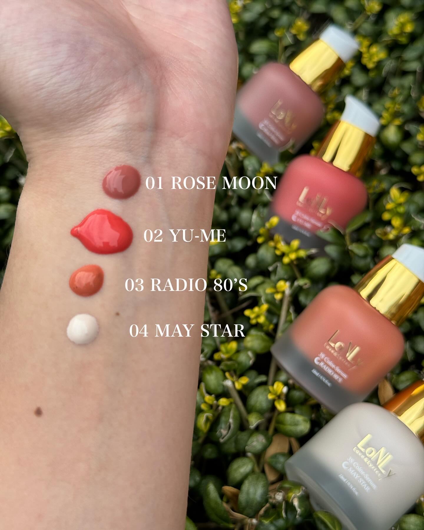 3S カラーセラム/LoNLy /リキッドチークを使ったクチコミ（2枚目）