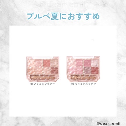 プティパレットアイズ/キャンメイク/パウダーアイシャドウを使ったクチコミ(4枚目)