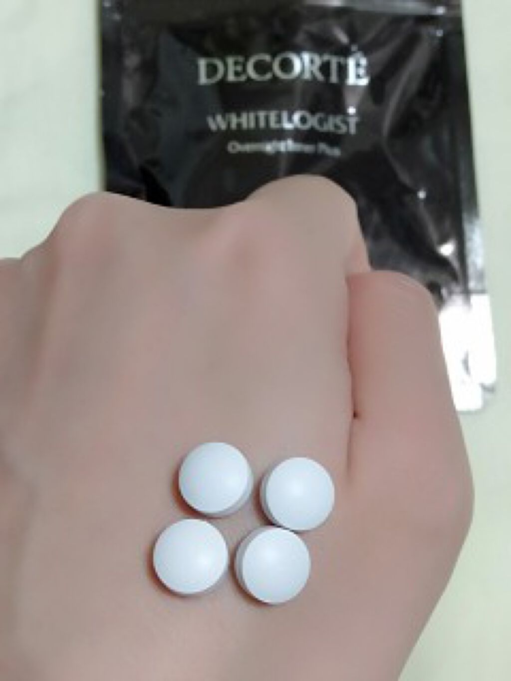 ホワイトロジスト オーバーナイト インナー プラス/DECORTÉ/美容サプリメントを使ったクチコミ(2枚目)