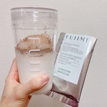 FUJIMI パーソナライズプロテイン リッチ ストロベリーミルク/FUJIMI/健康サプリメントの画像
