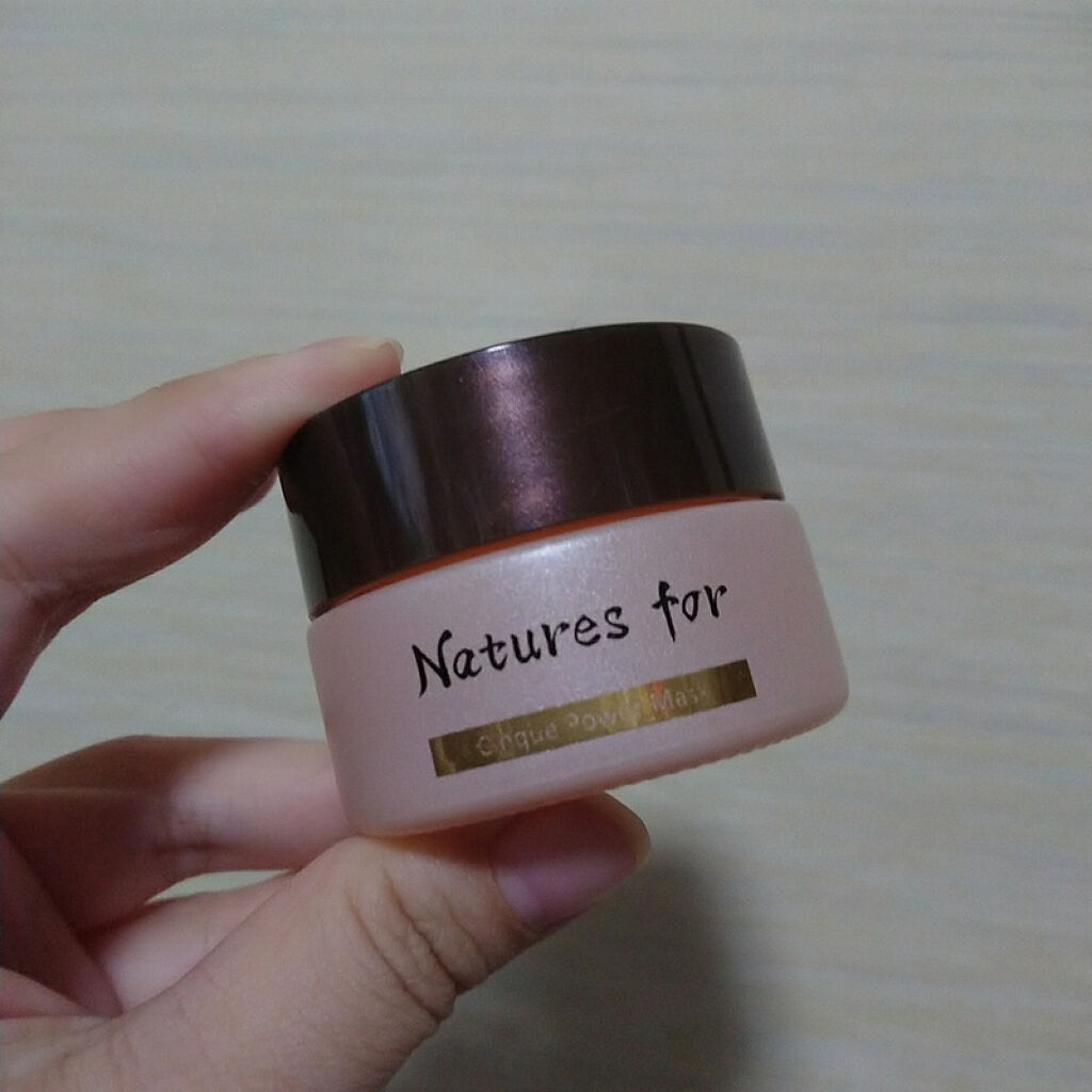 チンクエパワーマスク/Natures for/オールインワン化粧品を使ったクチコミ（1枚目）