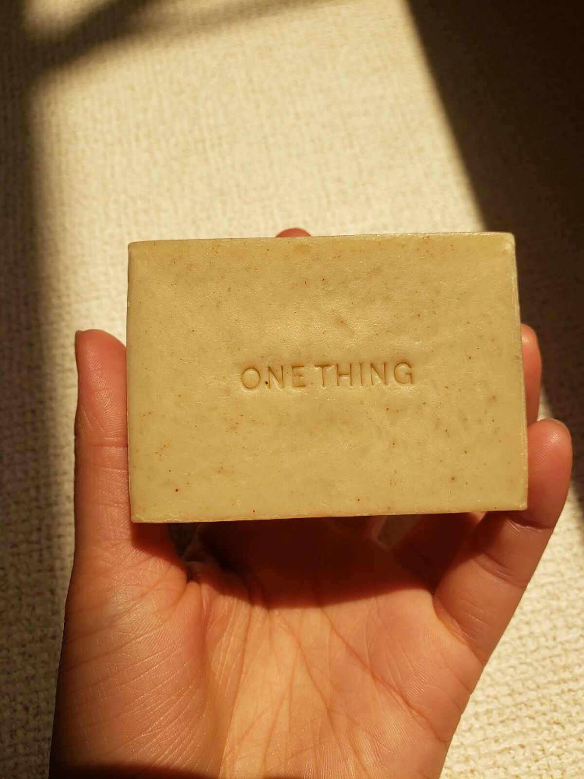ドクダミ＆ティーツリーソープ/ONE THING/洗顔石鹸を使ったクチコミ（1枚目）