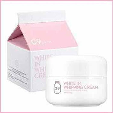 WHITE WHIPPING CREAM(ウユクリーム)/G9SKIN/化粧下地を使ったクチコミ（2枚目）