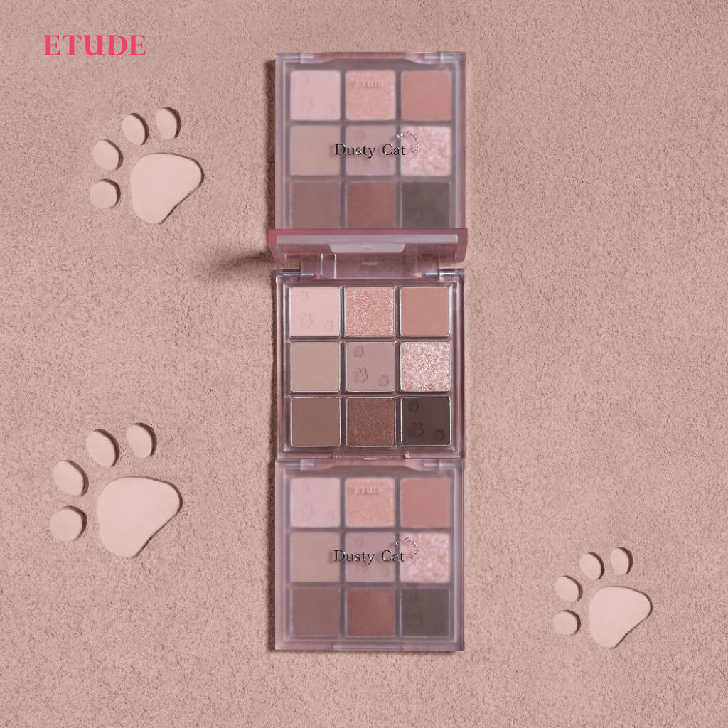 プレイカラーアイズ ダスティキャット/ETUDE/アイシャドウパレットを使ったクチコミ（1枚目）
