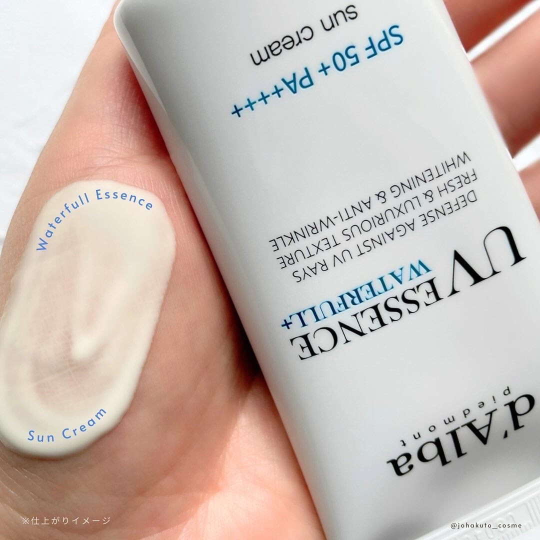 ダルバ ウォータフル エッセンス サンクリーム/ダルバ/日焼け止めクリームを使ったクチコミ(6枚目)
