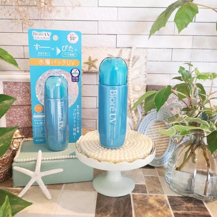 ビオレUV アクアリッチ アクアプロテクトローション(水層パック)/ビオレ/日焼け止めローションを使ったクチコミ(1枚目)