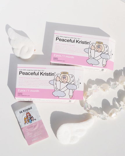 Peaceful Kristen/Hapa kristin/カラーコンタクトレンズを使ったクチコミ(2枚目)