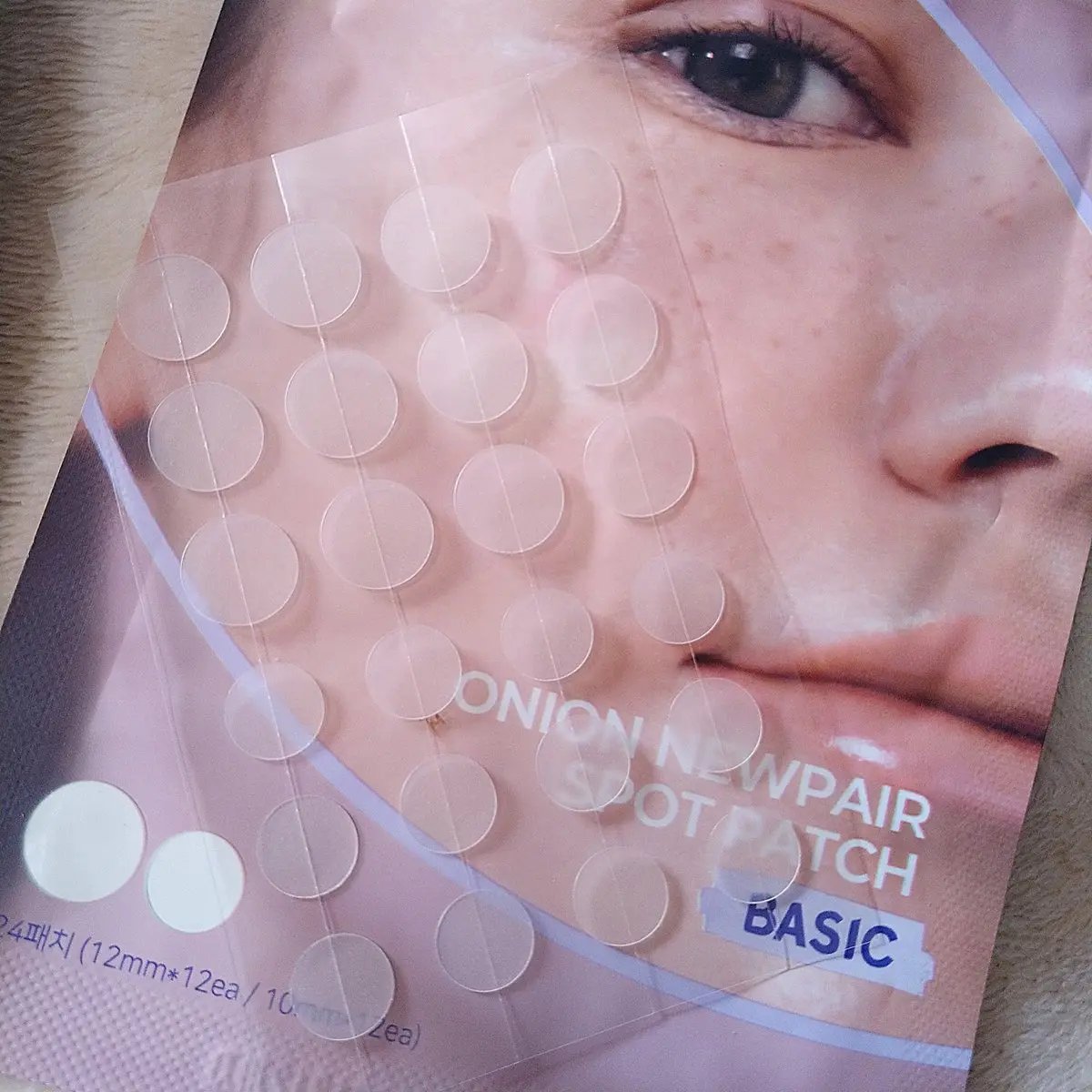 オニオン ニューペア スポットパッチ ベーシック/Isntree/にきびパッチを使ったクチコミ（2枚目）