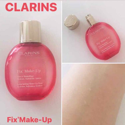 フィックス メイクアップ/CLARINS/ミスト状化粧水を使ったクチコミ(1枚目)