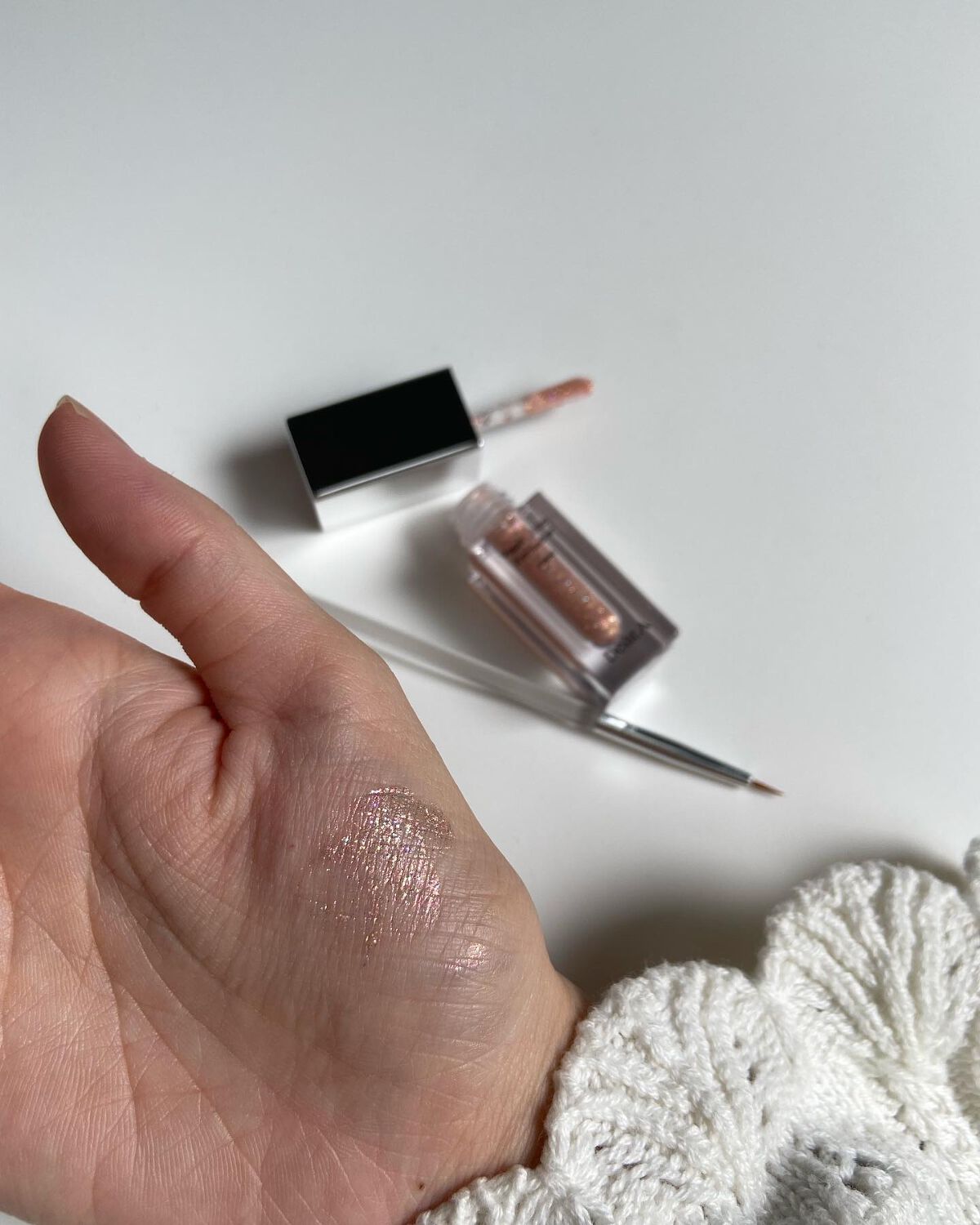 グリッターアイシャドウ/Dear.A/グリッターを使ったクチコミ(5枚目)