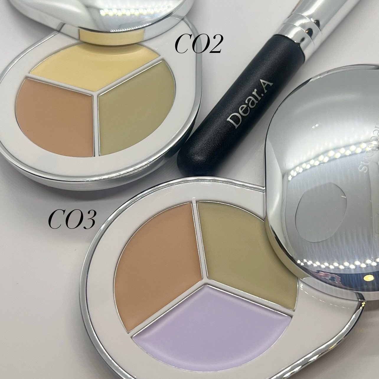 パーフェクトカバー コンシーラーパレット/Dear.A/パレットコンシーラーを使ったクチコミ（2枚目）