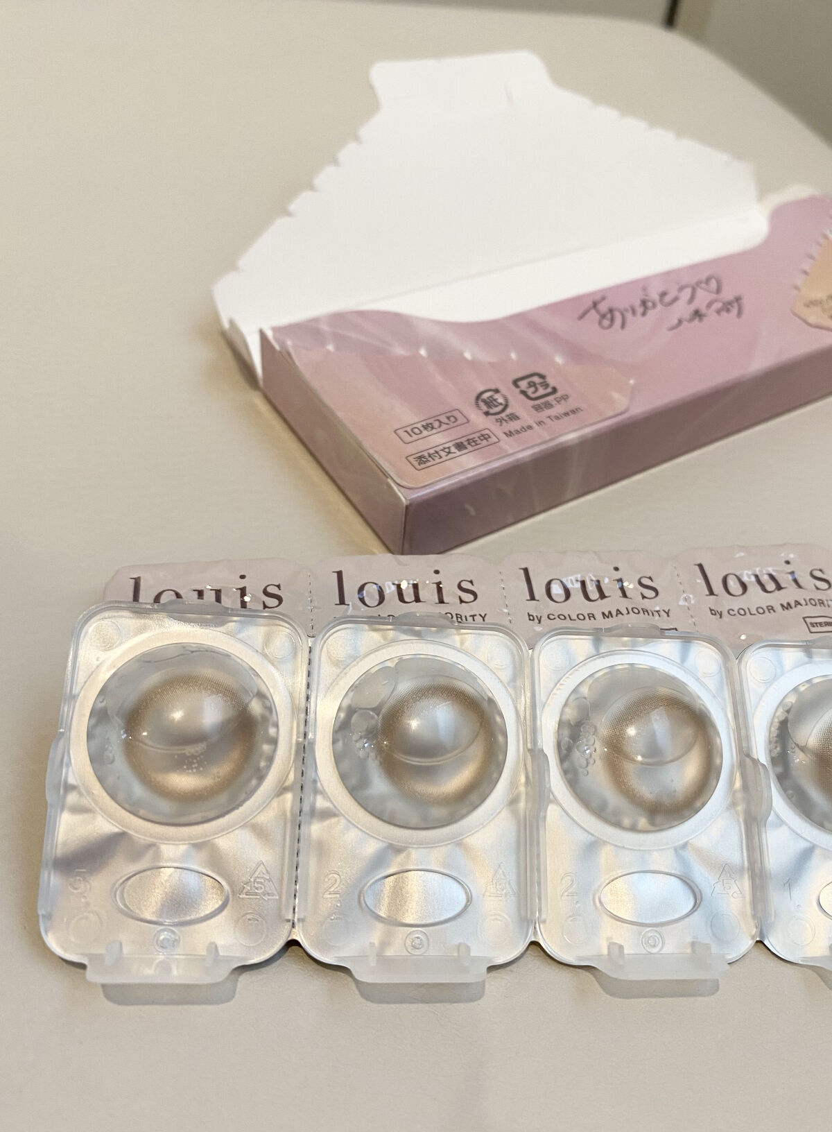 ルイ バイ カラーマジョリティー /louis by COLOR MAJORITY/カラーコンタクトレンズを使ったクチコミ（3枚目）