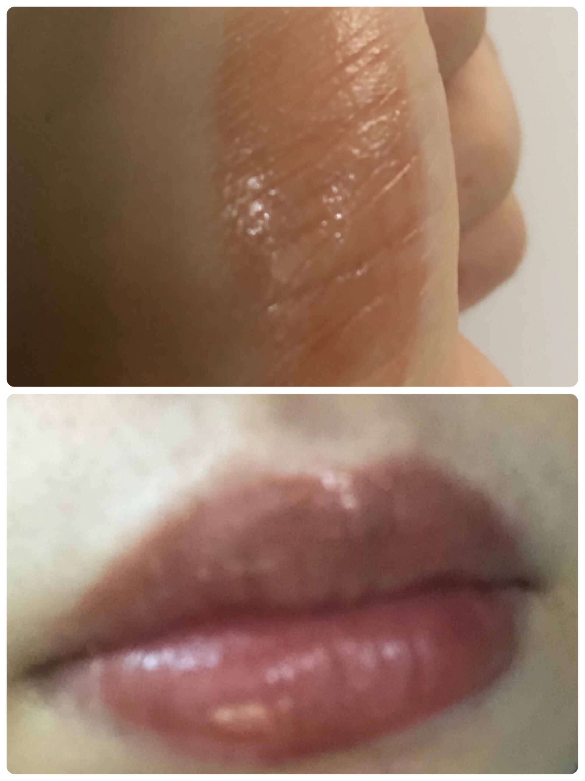 アディクション　リップ セラム ティント 002 Sunday Nude/ADDICTION/リップティントを使ったクチコミ（2枚目）