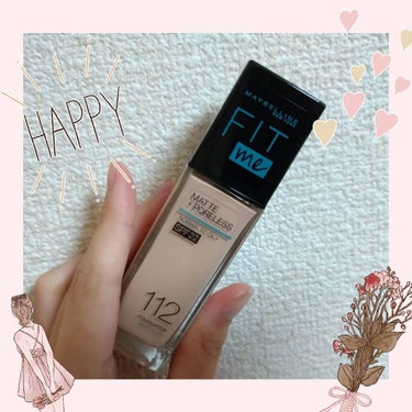 フィットミー リキッドファンデーション R/MAYBELLINE NEW YORK/リキッドファンデーションを使ったクチコミ（1枚目）