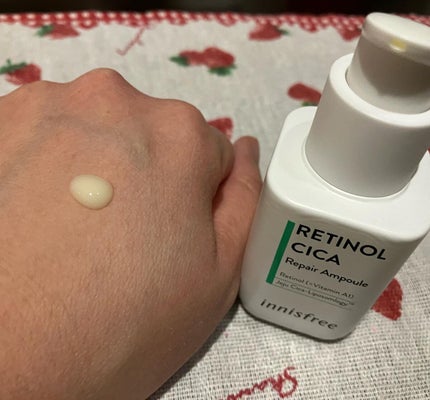 レチノール シカ リペア セラム/innisfree/美容液を使ったクチコミ(3枚目)